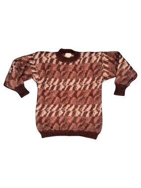 Vintage 80's Christian Dior Coordonnés Mohair Pullover Sweater - Size Large